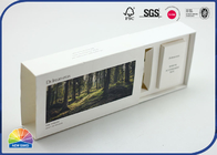 White Kraft Paper Sleeve Drawer Paper Box Customized UV Print Eco Friendly