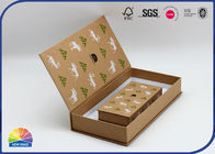 Uv 4c Print Magnetic Flip Open Book Packaging Kraft Paper Box