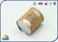 Reusable Food Contact Composite Paper Tube With Metal Bottom
