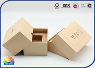 Recycled Brown Kraft Paper Boxes For Electronic Device Gift 120gsm