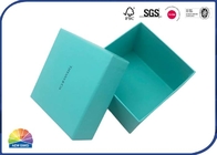 Cardboard Shoulder Neck Rigid Boxes 4C Print Lid For Jewelry Perfume