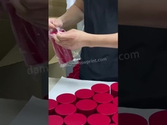 Metropolitana d'imballaggio di carta rotonda verde Matte Lamination Candy Tube