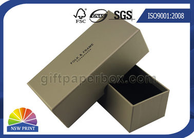 Sunglasses Embossing Hard Cardboard Paper Boxes With Pantone Color Printing
