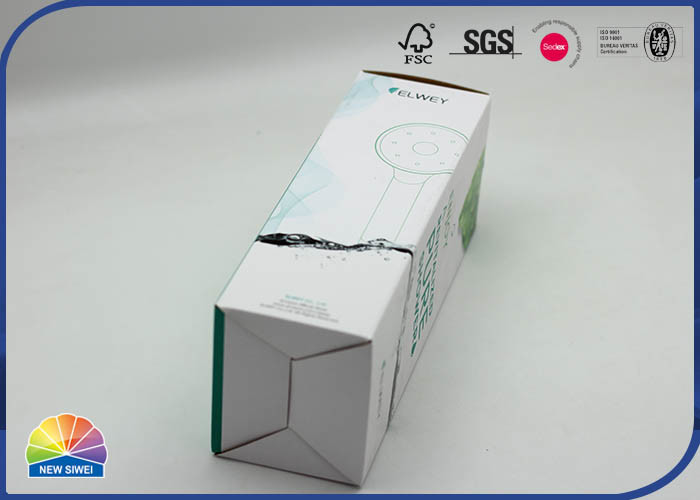 Contenitore ondulato su misura di cartone della laminazione riutilizzabile di lucentezza di CMYK per l'imballaggio della tazza