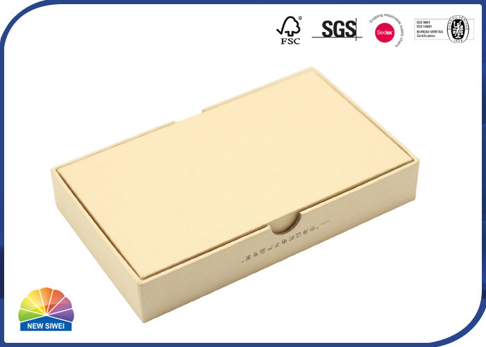 Colore riciclabile di carta d'imballaggio EVA Tray Precision Parts di Brown del contenitore di regalo di elettronica
