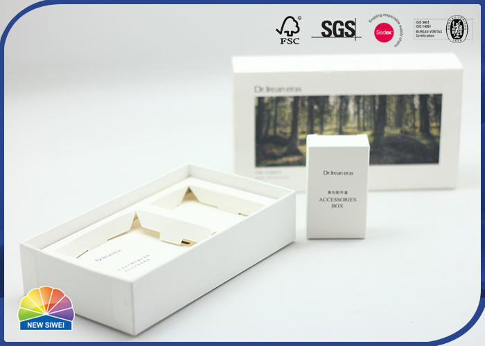 Stampa offset del contenitore di carta del cassetto di cura personale dei cosmetici per il prodotto di lusso