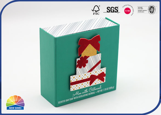 Stampa magnetica della carta della carta del dolce del contenitore 3D di coperchio del pacchetto del regalo di compleanno