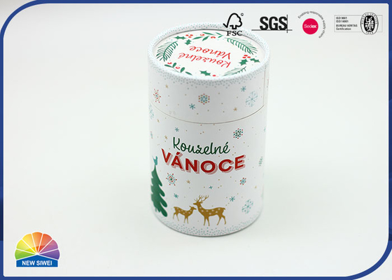 Tubo di imballaggio in carta stampata 4C personalizzato per regalo