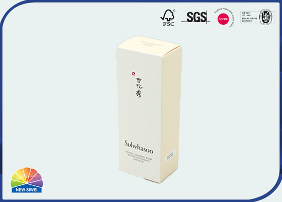 Pulitrice facciale di Skincare che imballa stampando il contenitore di cartone di piegatura