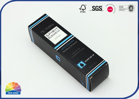 Scatole stampate personalizzate per l'imballaggio di bottiglie pieghevoli al dettaglio con rivestimento UV inverso