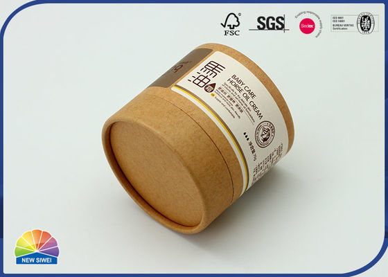 tubi d'imballaggio del balsamo di labbro di carta kraft dei tubi della maglietta di 8.5*8cm