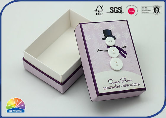 157gsm la stampa offset su ordinazione Matte Rigid Shoulder Box di carta patinata