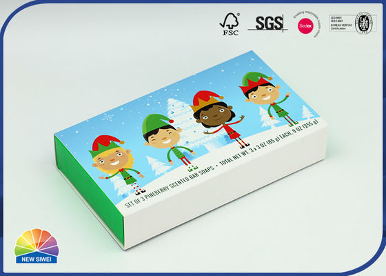 4c Print 1200gsm CCNB Presentazione Cassetto Scatola di carta Scatola regalo Macaron