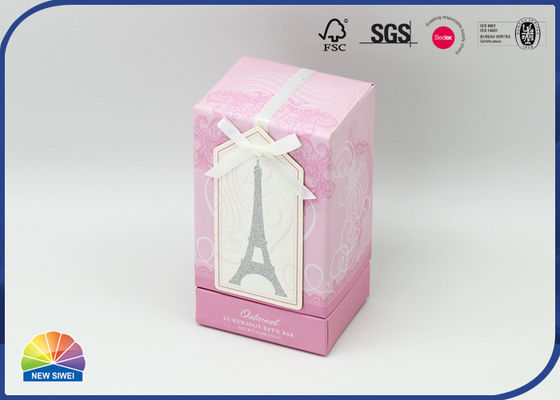 il colore di 350gsm C1S ha stampato il contenitore di regalo rigido brillante