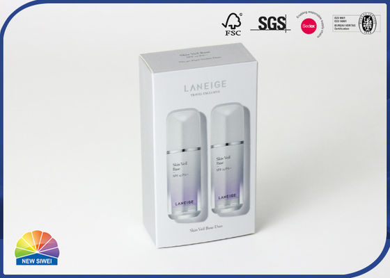 Verniciatura della scatola di imballaggio cosmetico del cartone della carta della stampa del rivestimento UV